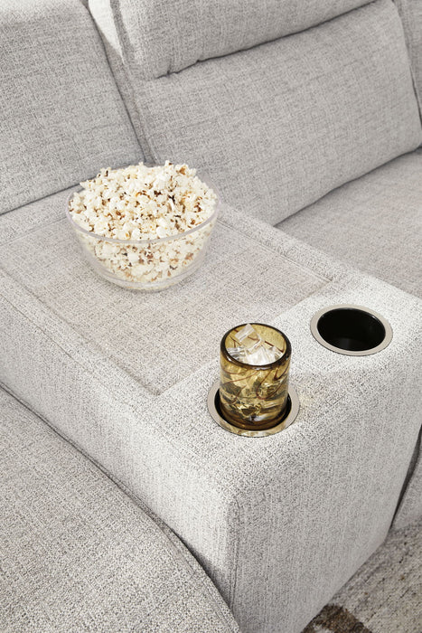 Modmax II - Reclining Sectional - Stone - Simple Home Plus