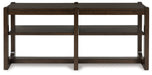 Breckington - Dark Brown - Sofa Table - Simple Home Plus