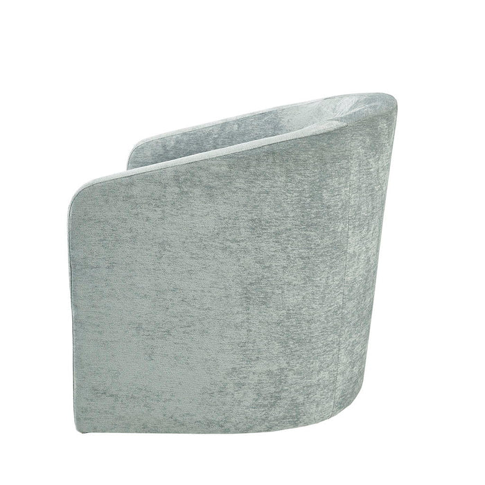 Amber - Swivel Chair - Light Blue - Simple Home Plus