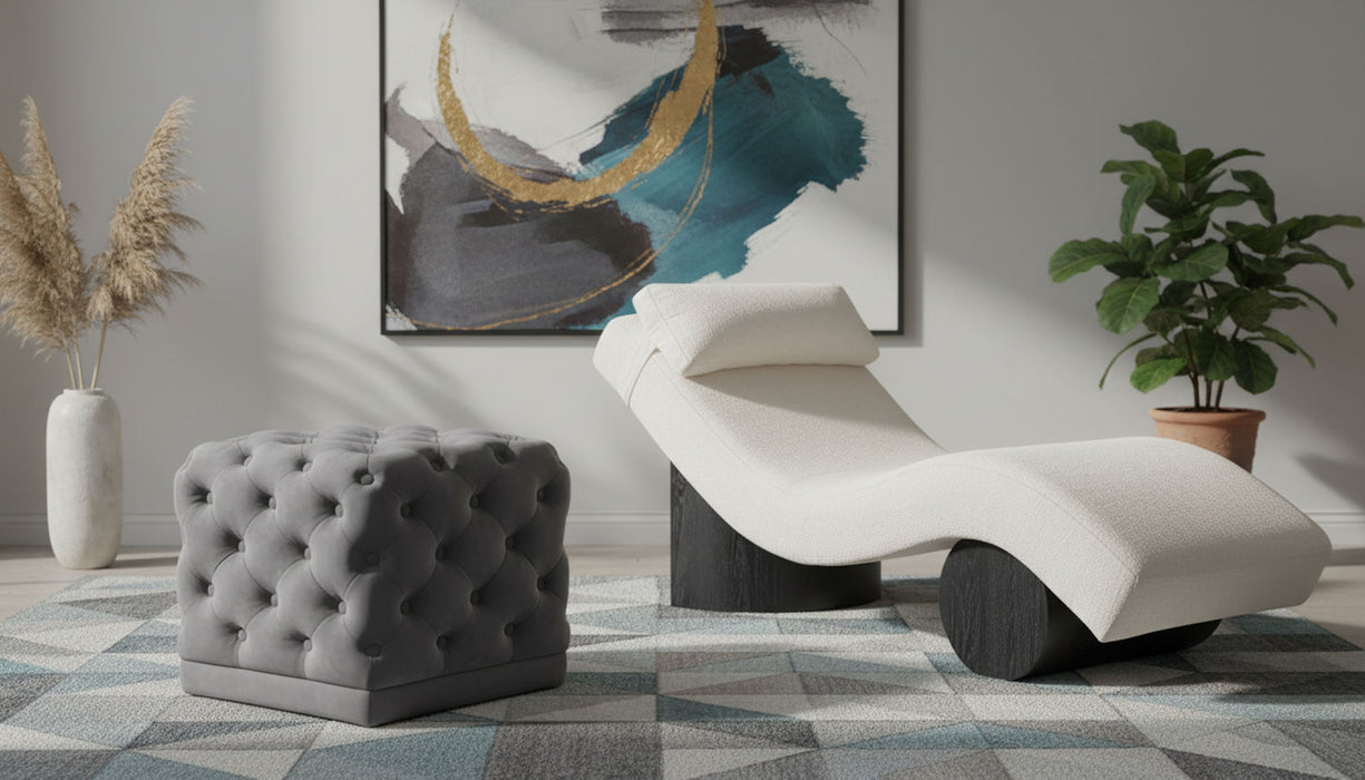 Stella - Stool Ottoman - Simple Home Plus
