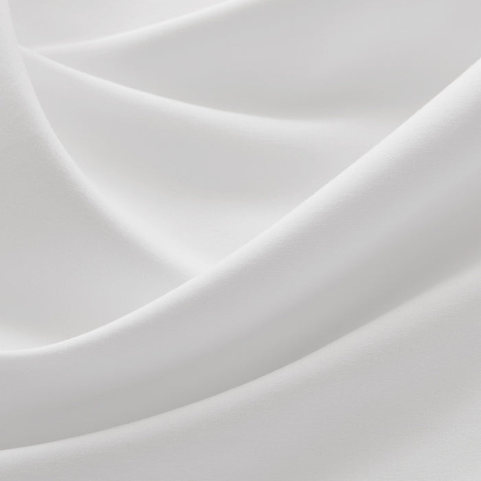 Microfiber Ruffle - King Sheets - Bright White