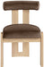Arienzo - Performance Fabric Upholstered Dining Chair (Set of 2) - Natural Base - Simple Home Plus