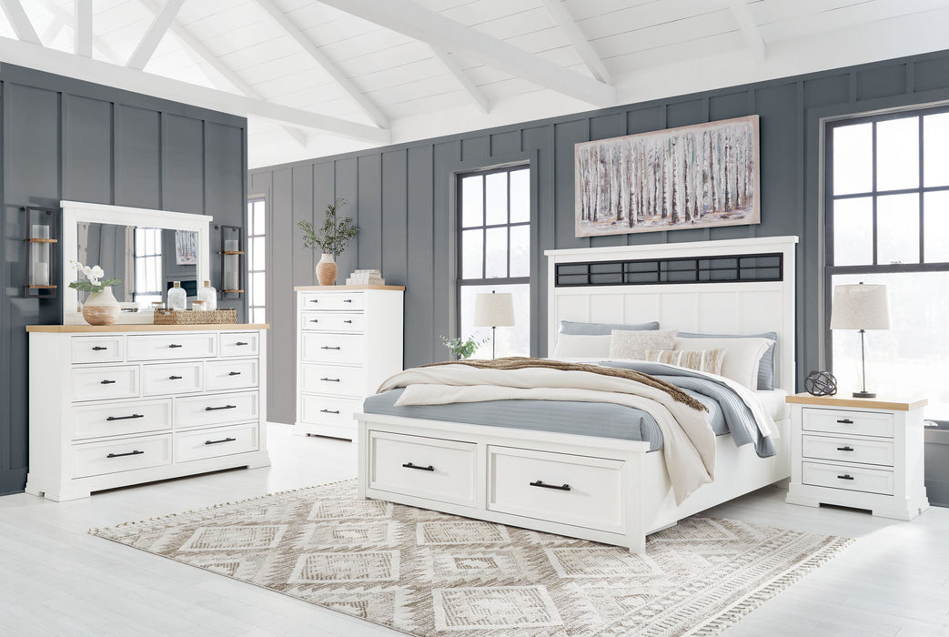 Ashbryn - Panel Storage Bedroom Set - Simple Home Plus