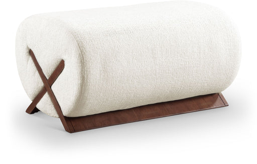 Akira - Fabric Upholstered Ottoman - Simple Home Plus