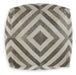 Hartselle - Brown - Pouf - Simple Home Plus