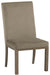 Chrestner - Gray / Brown - Dining UPH Side Chair (Set of 2) - Simple Home Plus