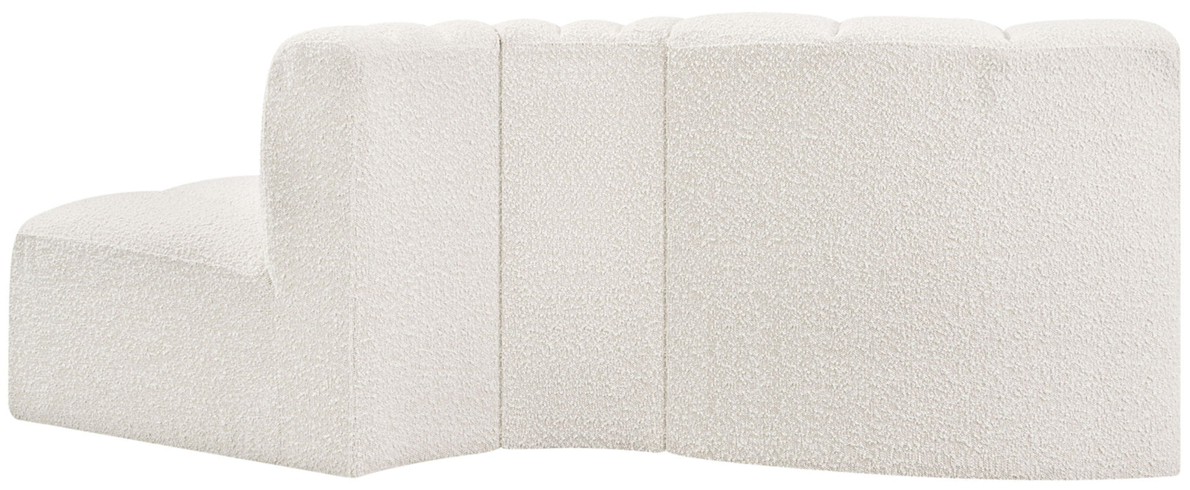 Arc - Boucle Fabric 3 Piece Modular Sofa - Simple Home Plus