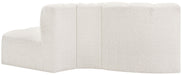 Arc - Boucle Fabric 3 Piece Modular Sofa - Simple Home Plus