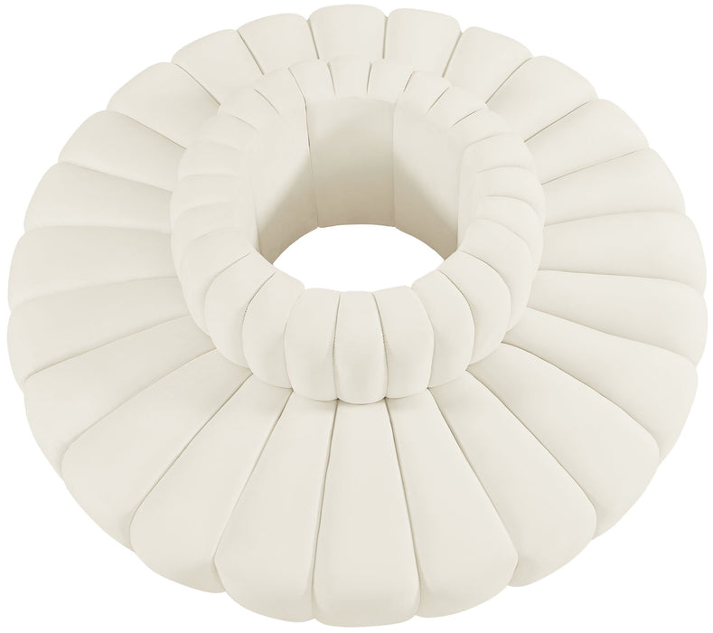 Arc - Velvet 8 Piece Round Modular Sofa