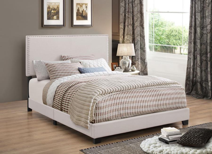 Boyd - Upholstered Panel Bed - Simple Home Plus