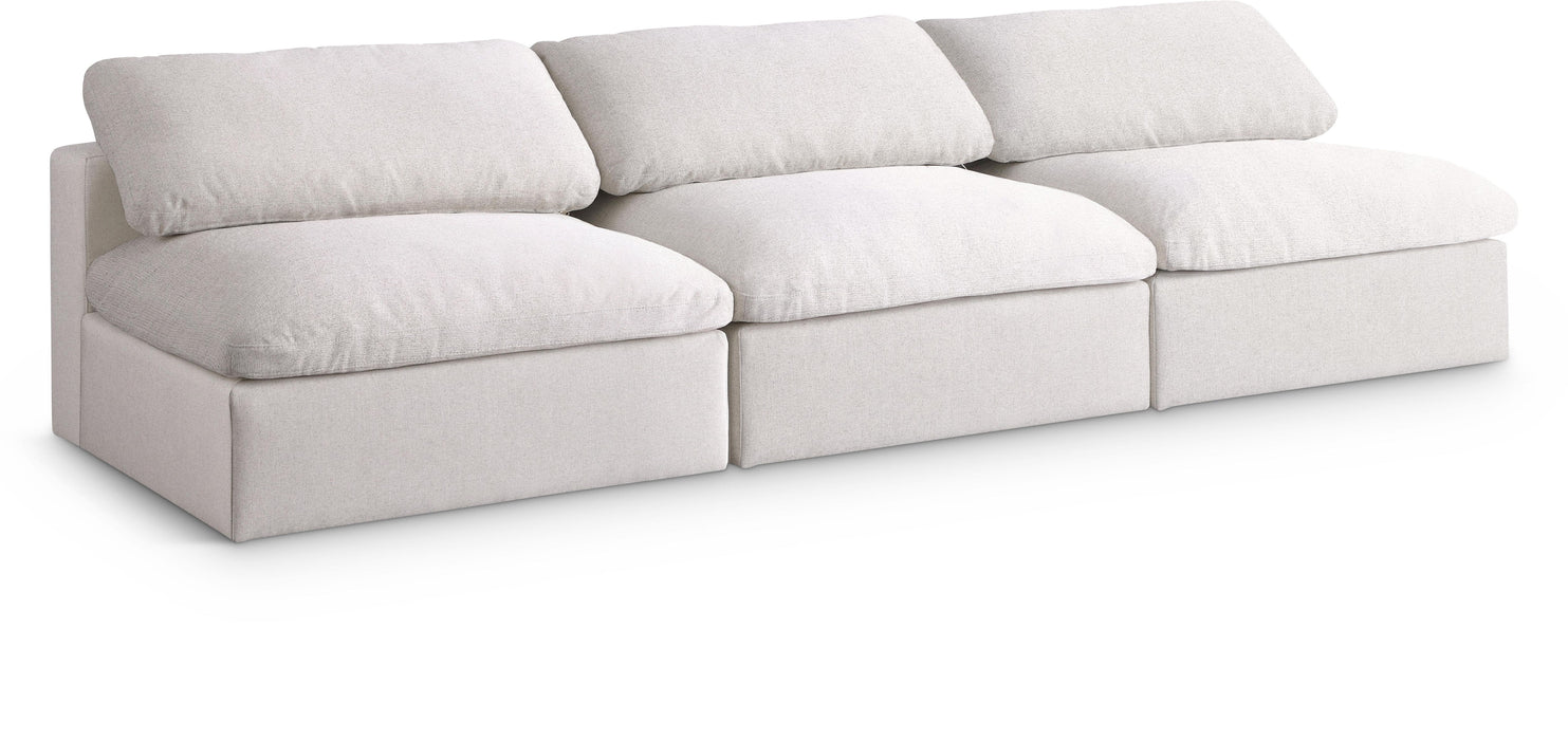 Serene - Modular Armless 3 Seat Sofa - Simple Home Plus