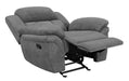 Bahrain - Upholstered Glider Recliner - Simple Home Plus
