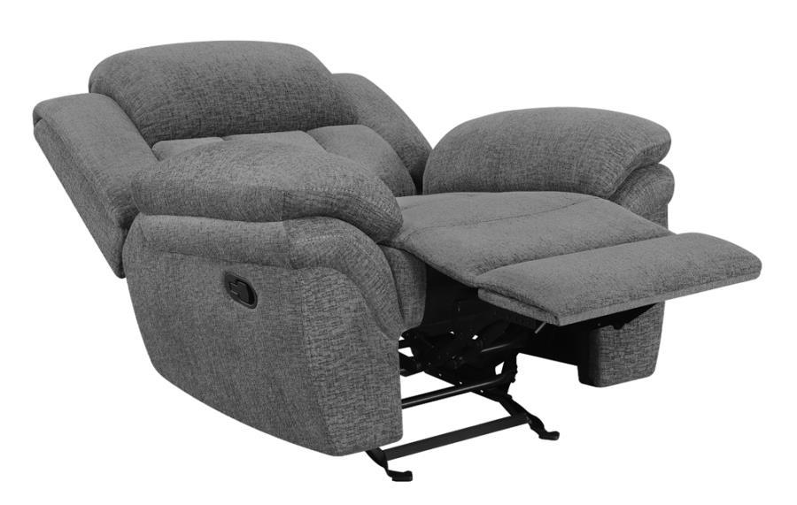Bahrain - Upholstered Glider Recliner - Simple Home Plus