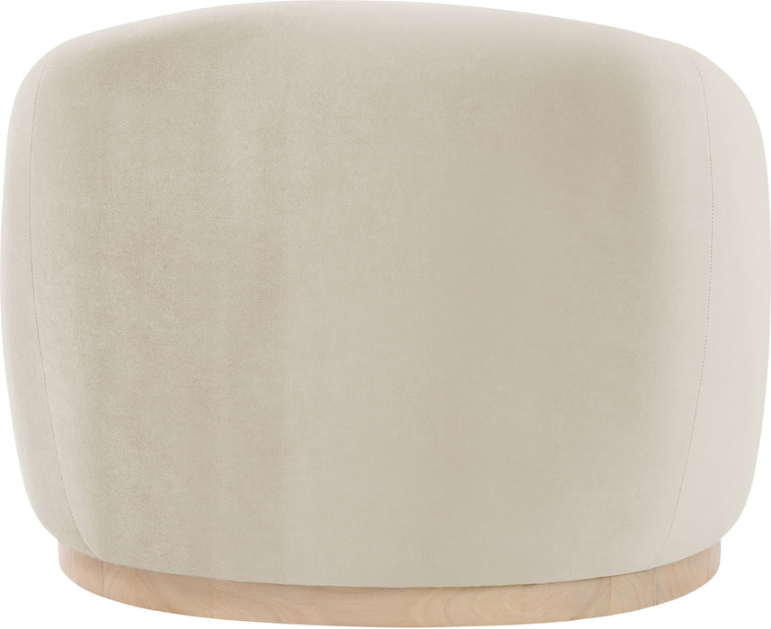 Gustavo - Velvet Upholstered Chair - Simple Home Plus