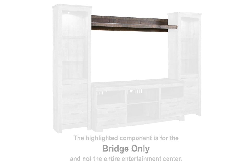 Trinell - Bridge - 63.39 x 11.57 x 9.72 - Brown - Simple Home Plus