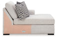 Koralynn - Raf Corner Chaise - Stone - Simple Home Plus