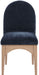 Waldorf - Chenille Dining Side Chair With Natural Legs - Simple Home Plus