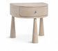 Oasis - Acacia Veneer And Solid Wood Night Stand - Simple Home Plus