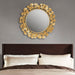 Eden - Foil Ginkgo Mirror - Gold - Simple Home Plus