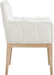Adrian - Dining Arm Chair (Set of 2) - Light Brown Legs - Simple Home Plus