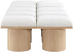 Pavilion - 10 Piece Modular Bench With Natural Base - Simple Home Plus