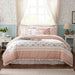 Dawn - Queen - 9 Piece Comforter Set - Blush - Simple Home Plus