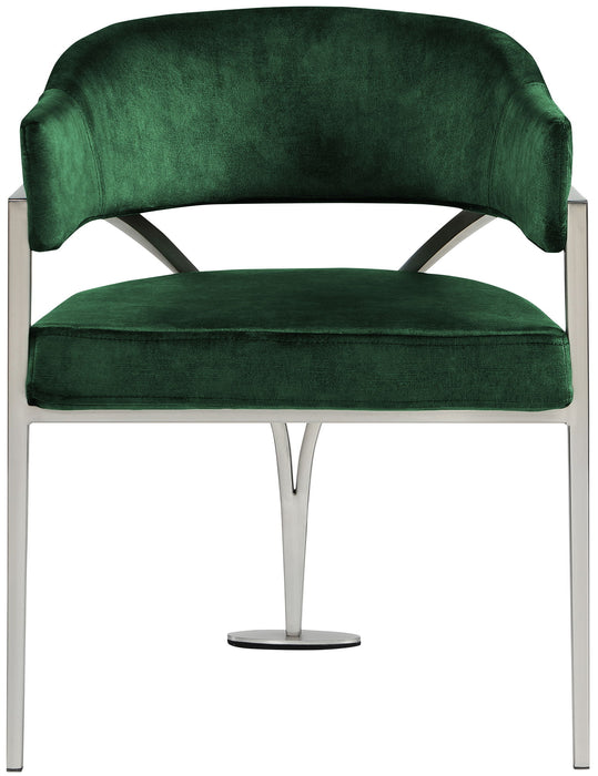 Madelyn - Dining Chair (Set of 2) - Brushed Chrome - Simple Home Plus