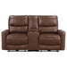 Greenfield - Upholstered Power Reclining Loveseat - Simple Home Plus
