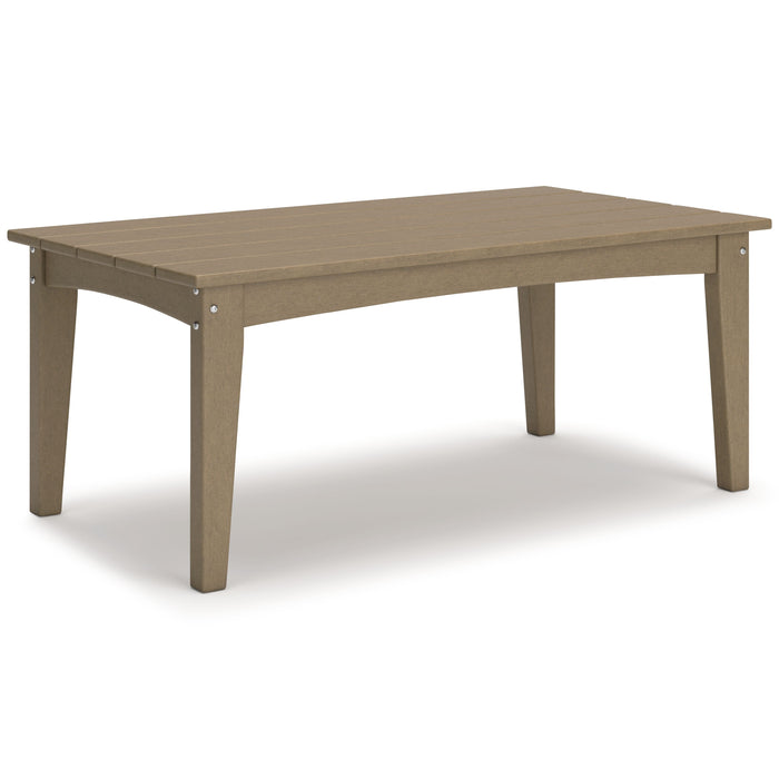 Hyland Wave - Rectangular Cocktail Table - Simple Home Plus