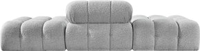 Ames - 3 Piece Boucle Upholstered Modular Sofa With 2 Backless Seats - Simple Home Plus
