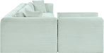 Shaggy - 4 Piece Modular Sectional - Simple Home Plus