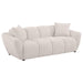 Destino - Chenille Splayed Arm Sofa Set - Simple Home Plus