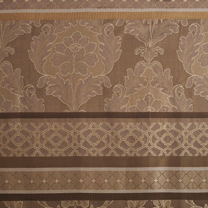 Bellagio - Shower Curtain - Brown - Simple Home Plus