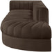 Rummi - Velvet Performance Fabric Upholstered 4 Piece Modular Sectional With Reverse Corner Chair - Simple Home Plus