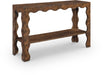 Vassa - Burl Veneer Console Table - Simple Home Plus