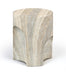 Olira - Concrete And Fiberglass Indoor / Outdoor End Table - Simple Home Plus