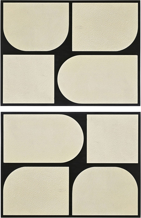 Icon - Mango Wood 2 Piece Wall Art