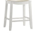 Iyani - Coastal Modern Wood Counter Height Kitchen Bar Stool - Simple Home Plus