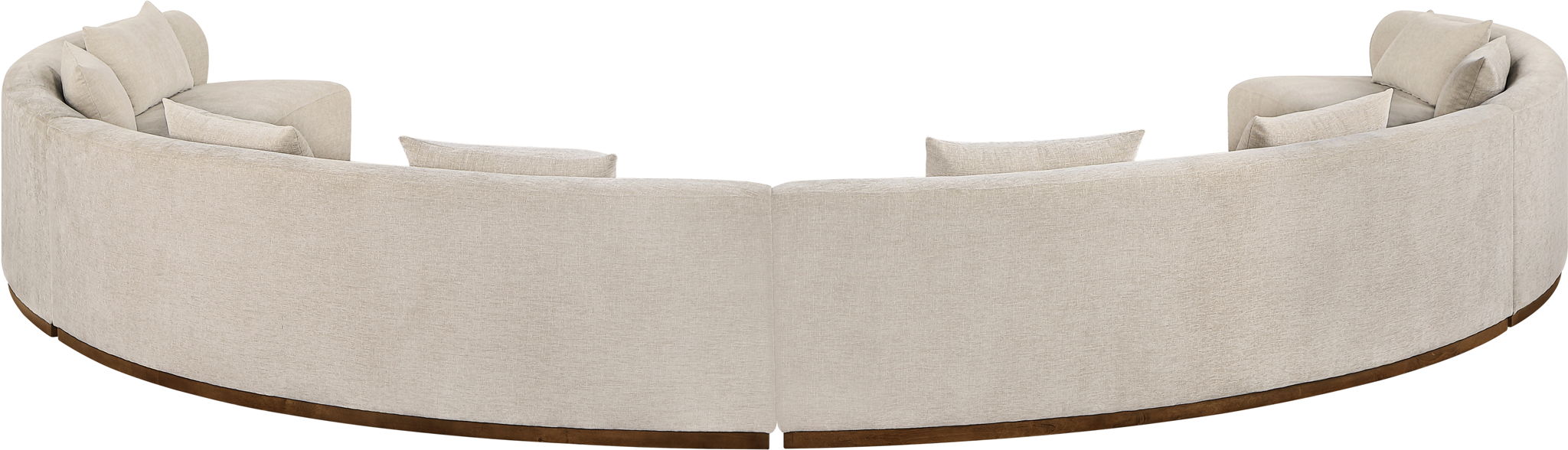 Avanti - Chenille Fabric Upholstered 4 Piece Modular Sectional - Simple Home Plus