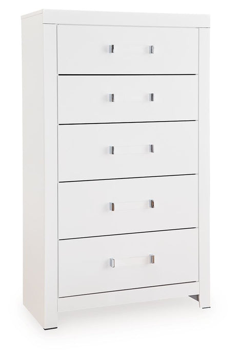 Maeling - Five Drawer Chest - Simple Home Plus