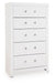 Maeling - Five Drawer Chest - Simple Home Plus