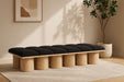 Pavilion - 12 Piece Modular Bench With Natural Base - Simple Home Plus