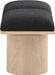 Pavilion - 2 Piece Modular Bench With Natural Base - Simple Home Plus