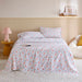Cozy Soft - Full 100% Flannel Pigment Printed Sheet Set - Happy Bows - Simple Home Plus