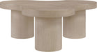 Cove - Oak Veneer And Solid Wood Coffee Table - Simple Home Plus
