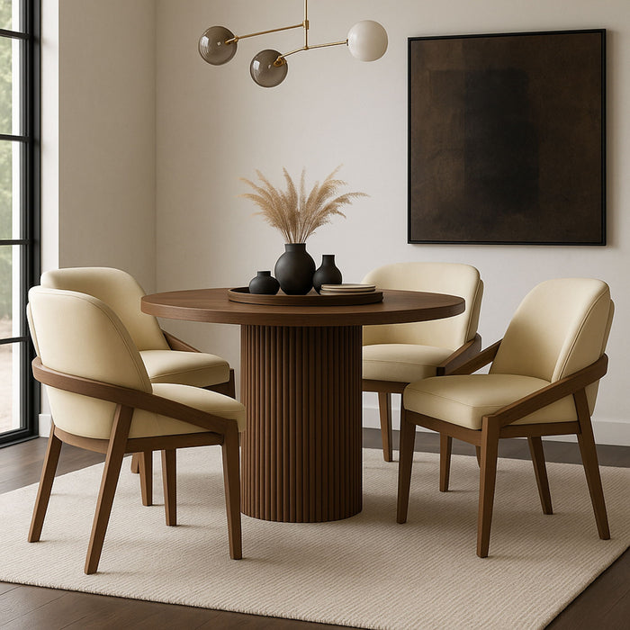 Navo - Faux Leather Dining Chair - Simple Home Plus