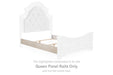 Realyn - Queen Panel Rails - Chipped White - Simple Home Plus