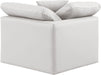Indulge - Faux Leather Corner Chair - Simple Home Plus