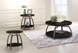 Dacre - Round Coffee And End Table Set - Simple Home Plus
