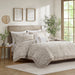 Suzanna - King Duvet Mini Set - Taupe - Simple Home Plus